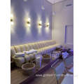 Modern Living Room DeSede'Snake'DS600SectionalSerpentineSofa